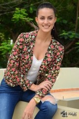 Larissa Bonesi At Thikka Movie Press Meet